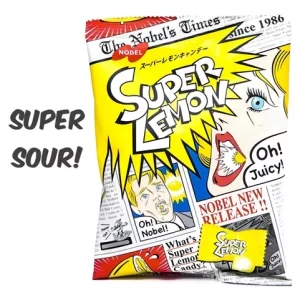 Bala Super Sour Candy Limão 16g
