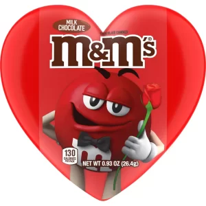 MMs Milk Chocolate Filled Heart Valent 26g