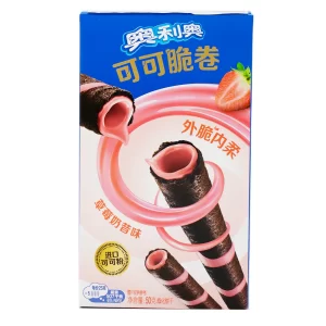 Oreo Cocoa Crispy Rolls Morango 50g