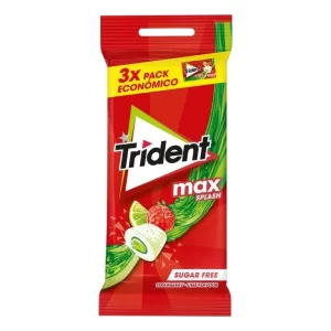 Chiclete Trident Pack Morango e Limão 66g